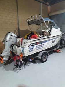 Savage Osprey Boat with Honda 90HP (SOLD Pending Pickup)
