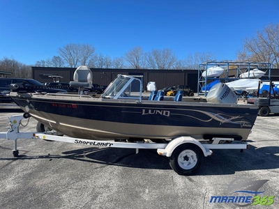 2000 Lund 1700 Fisherman powerboat for sale in Wisconsin