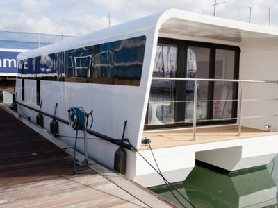 Catamaran houseboat - Inspiration 36 - MARINA BOATS - inboard / 2-cabin