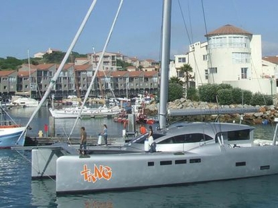 Catamaran sailing yacht - TAG 60 - Young Yacht Design - cruising / with deck saloon