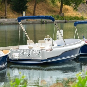 Electric small boat - LEGEND - Ruban Bleu - POD drive / for recreation centers / 9-person max.