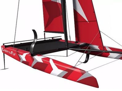 Catamaran - ABSOLUTE DREAMER - sport keelboat / one-design / carbon