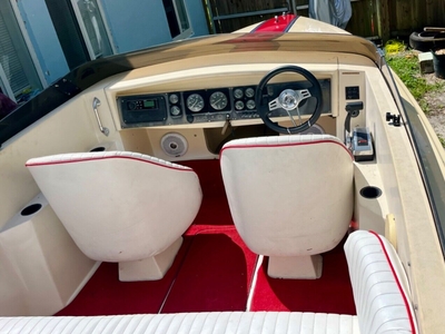 20 Donzi Minx Rare! Red Fast Speed Boat Classic 1986