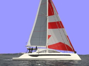 Catamaran sailing yacht - Class 6 - O-Yachts - cruising / 3-cabin / with open transom