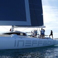 Trimaran sailing yacht - 60 - Rapido Trimarans Limited - cruising / 2-cabin / with open transom