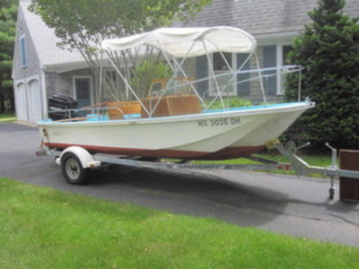 1964 Boston Whaler Nauset powerboat for sale in Massachusetts