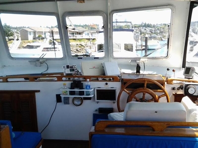 1978 Puget Trawler Tri Cabin powerboat for sale in Washington