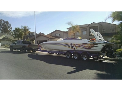 1998 Sunsation 32ft Dominator powerboat for sale in California