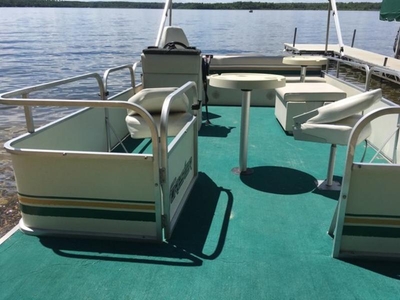 1999 Forester Pontoon powerboat for sale in Minnesota