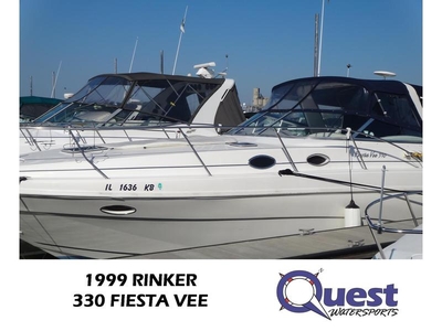 1999 RINKER 330 Fiesta Vee powerboat for sale in Illinois