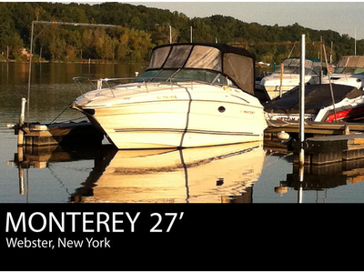 2005 Monterey 250CR powerboat for sale in New York