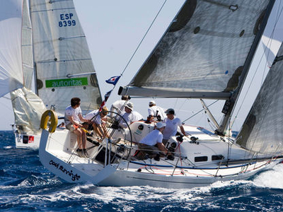 Cruising-racing sailboat - X-35 - X-Yachts - one-design / 2-cabin / with center cockpit