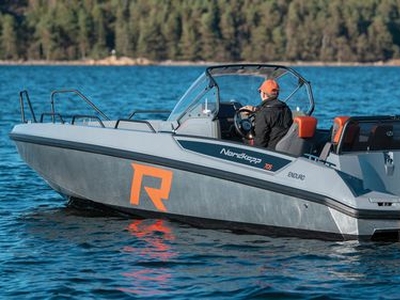 Outboard center console boat - ENDURO 705 R - Nordkapp Boats - ski / aluminum / 7-person max.