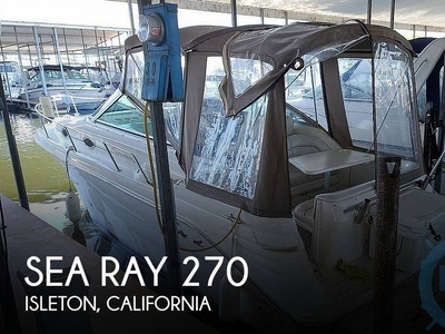 Sea Ray 270 sundancer