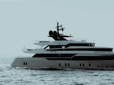 Cruising super-yacht - AIX - Cantieri Navali San Lorenzo - raised pilothouse / displacement / aluminum