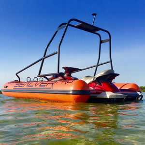 Jet-ski propelled rescue boat - 575 RESCUE - SEALVER - rigid hull inflatable boat