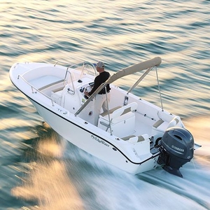 Outboard center console boat - 170 CC - EdgeWater Power Boats - sport-fishing / 6-person max. / sundeck
