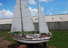 vintage nautor 43 type fiberglass sailboat sailing boats