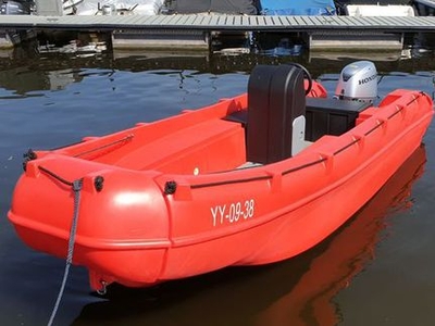 Work boat - 455R - WHALY BOATS - rescue boat / outboard / polyethylene