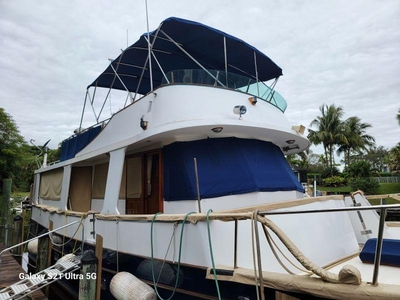 1987 Marine Trader 50 Wide Body Trawler powerboat for sale in Florida