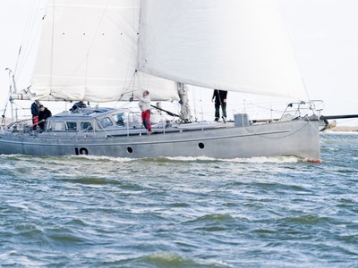 Cruising-racing sailing yacht - BESTEVAER 53ST BESTEVAER II - KM Yachtbuilders - 2-cabin / with open transom / aluminum