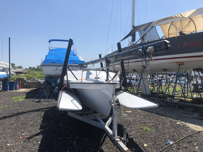 1984 Haines-Hunter Eagle/ Tramp Trimaran sailboat for sale in New York
