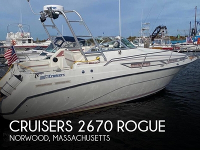1992 Cruisers Yachts 2670 Rogue in Norwood, MA