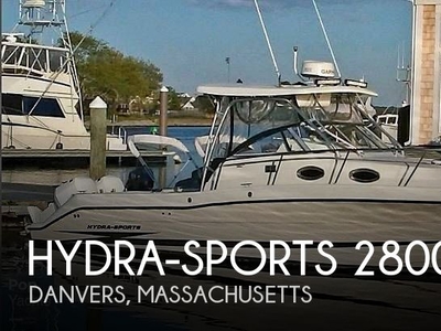 2003 Hydra-Sports 2800 Walkaround in Danvers, MA