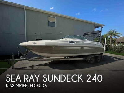 2008 Sea Ray 240 Sundeck in Kissimmee, FL