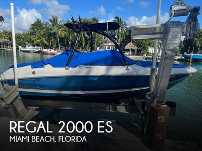 2016 Regal 2000 ES in Miami Beach, FL