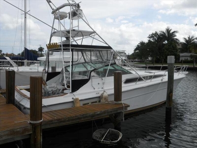 1988 sea ray 390 express cruiser sportfish powerboat for sale in Florida