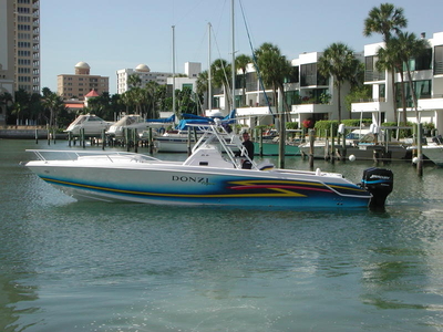 2004 donzi 35 ZFC powerboat for sale in New Jersey