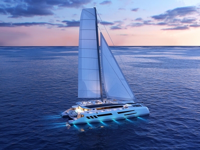 2024 Custom Eco yacht catamaran 115' | 109ft