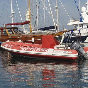 Work boat - TEMPEST 750 - Capelli - rescue boat / utility boat / dive support boat