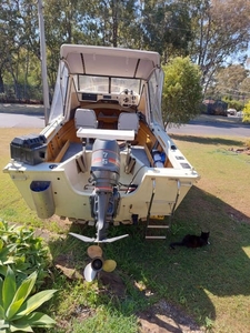 5 metre Quintrex fish master boat for sale