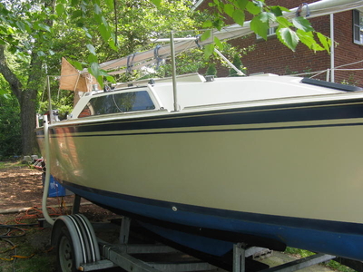 1985 O'Day 222 sailboat for sale in Virginia