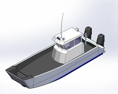 Landing craft - Work - Rozema Boats Works - outboard / aluminum