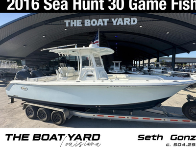 2016 Sea Hunt 30 Game Fish