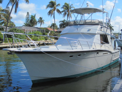 1979 HATTERAS CONVERTIBLE powerboat for sale in Florida