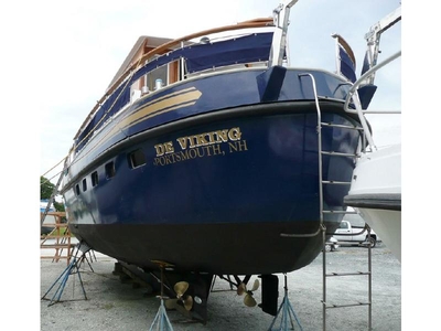 1986 Custom De Viking Pilothouse powerboat for sale in Maryland