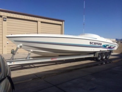 1999 Wellcraft Scarab AVS step hull powerboat for sale in Arizona