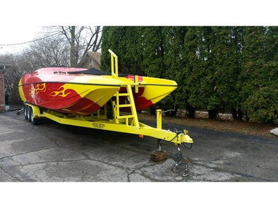2002 Eliminator Daytona 28 MCOB powerboat for sale in Michigan