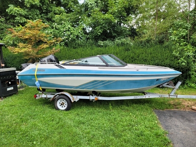 1989 Glastron - 17ft Bowrider With Mercury 115hp 2 Cycle, 6 Cyl