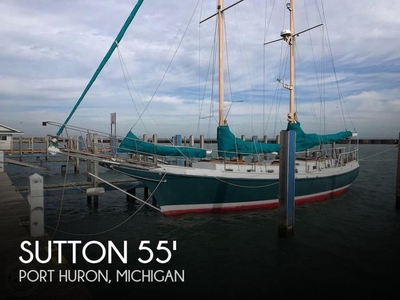 1984 Sutton Boat Works George Sutton Schooner in Port Huron, MI