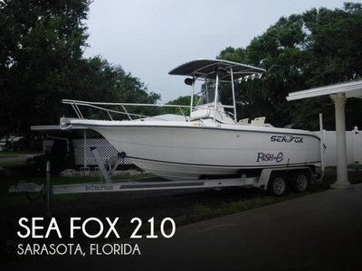 2001 Sea Fox 210 in Sarasota, FL