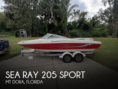 2008 Sea Ray 205 Sport