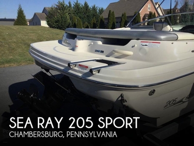 2008 Sea Ray 205 Sport in Chambersburg, PA