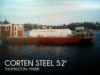 1994 Corten Steel 20' x 52' Barge in Thomaston, ME