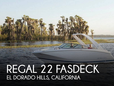 2019 Regal 22 Fasdeck in El Dorado Hills, CA