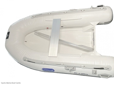 NEW ARISTOCRAFT AIROGLASS 3.1M INFLATABLE BOAT WITH FIBREGLASS HULL